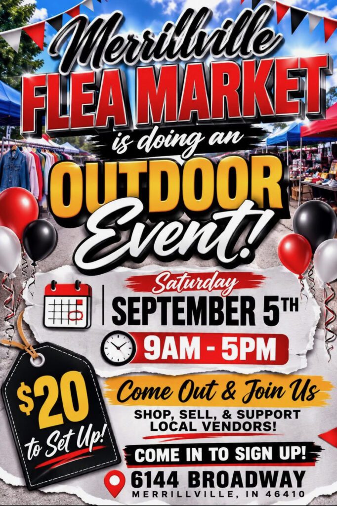 Merrillville Flea Market Outdoor Event